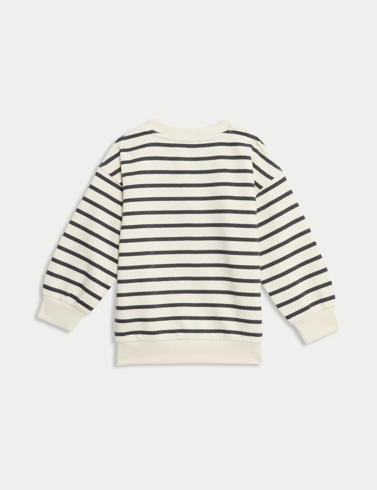 Pamuk Karışımlı Çizgili Sweatshirt (2-8 Yaş)