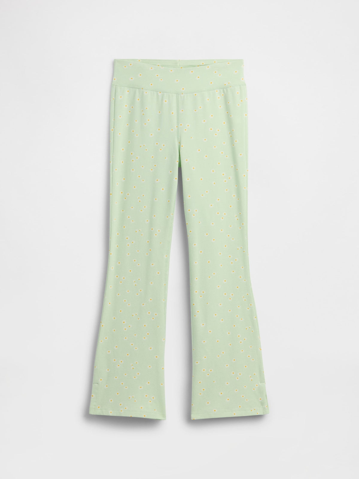 Yeşil Kids Pull-on Stretch Jersey Flare Leggings