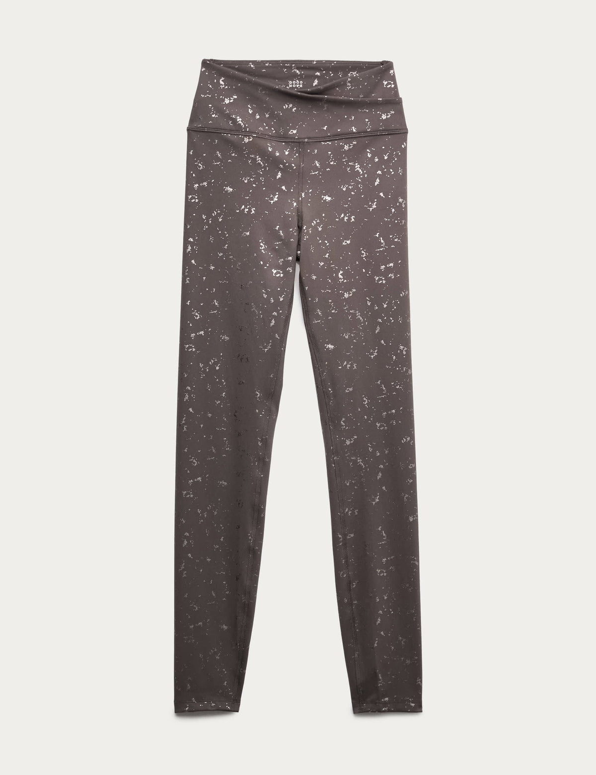 Yüksek Bel Desenli Legging Tayt