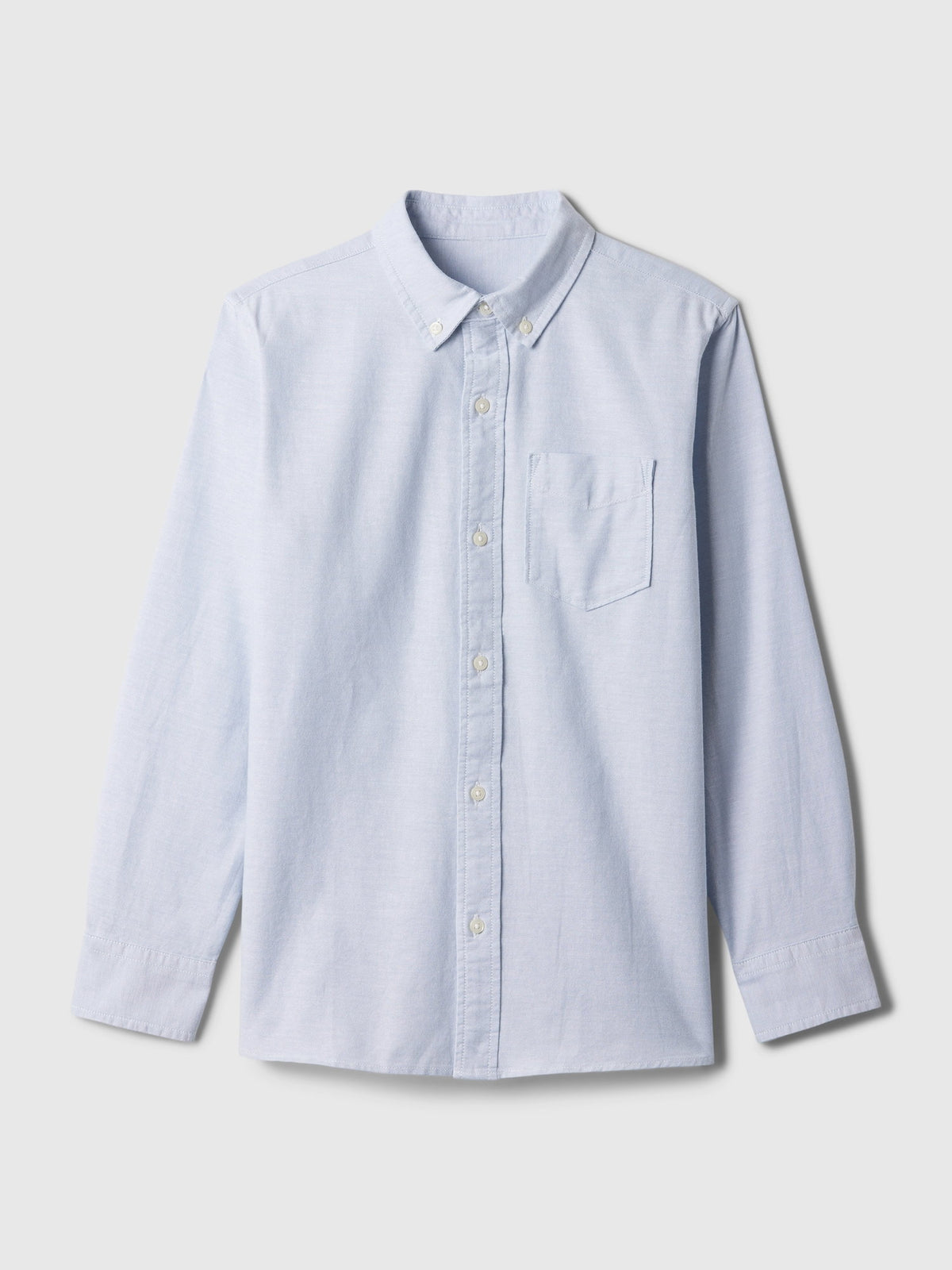Mavi Organik Pamuk Oxford Uniform Gömlek
