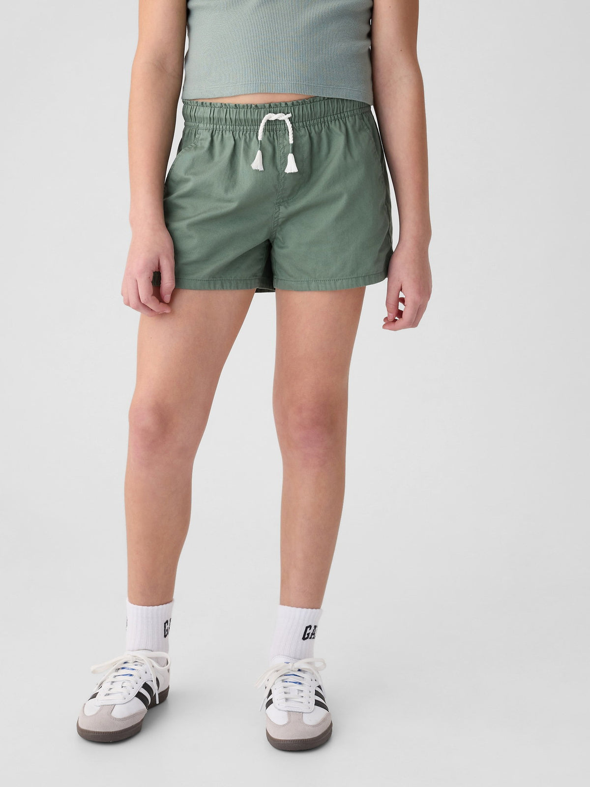 Yeşil Pull-on Washwell™ Şort