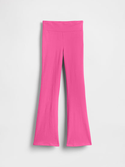 Pembe Flare Leggings Tayt