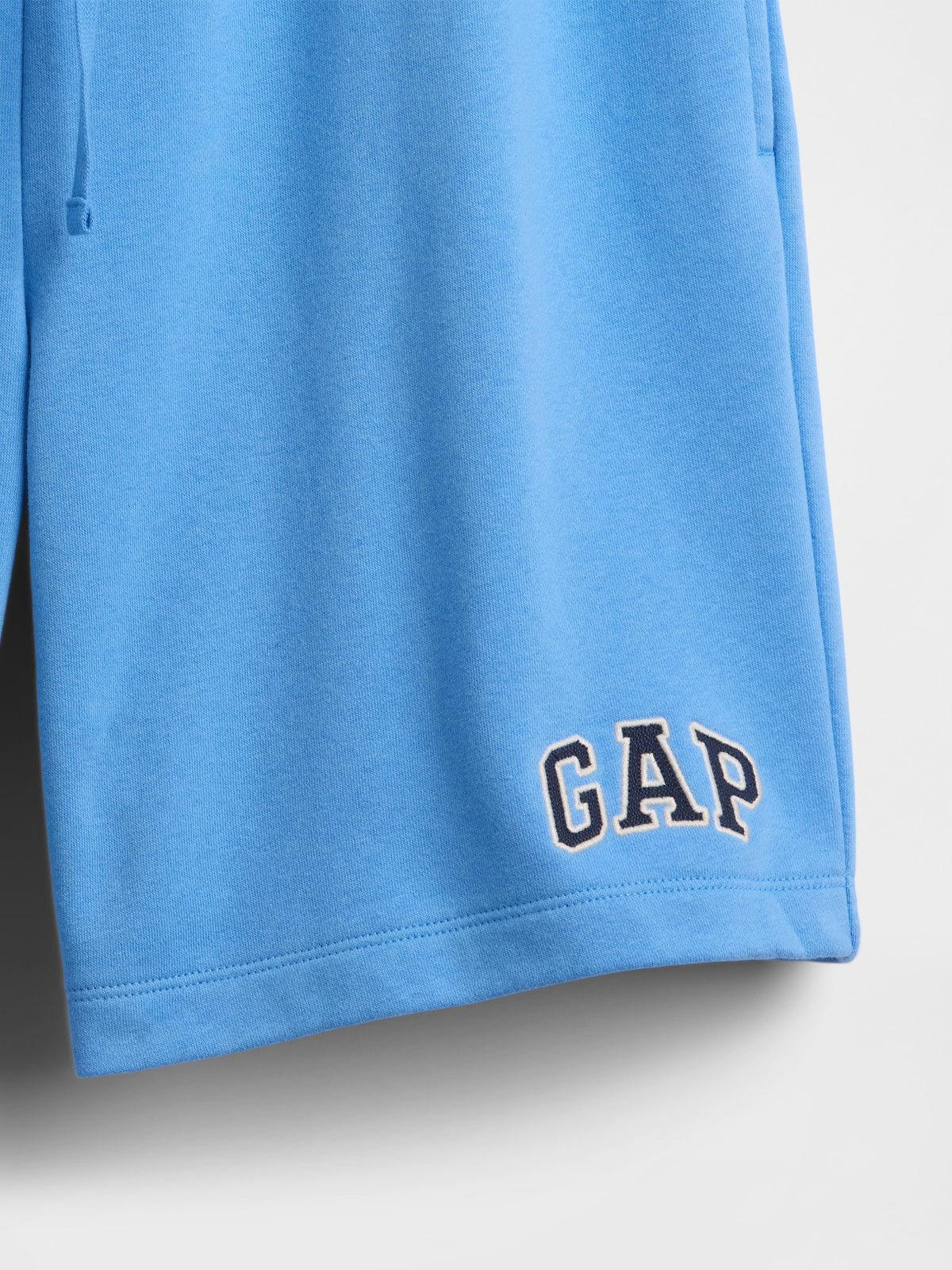 Açık Mavi 8'' Gap Logo Fransız Havlu Kumaş Şort