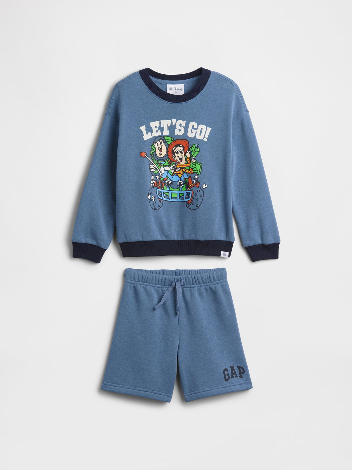 Koyu Mavi Disney Two-piece Sweat Set