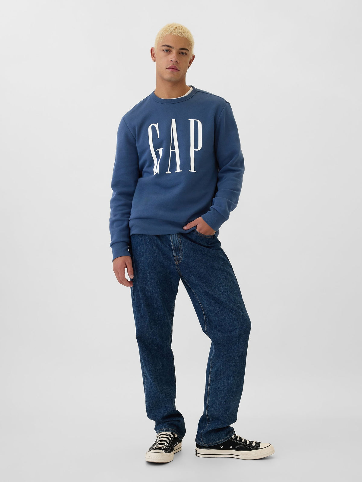 Mavi Gap Logo Fleece Sweatshirt