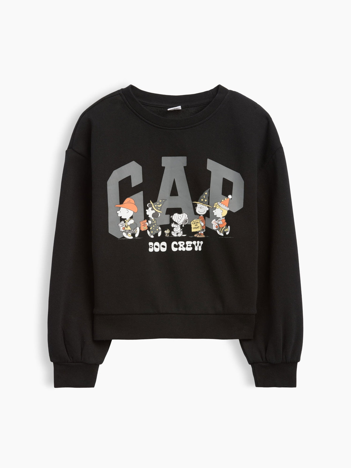 Siyah Peanuts Oversized Wedge Sweatshirt