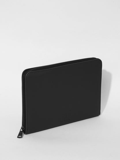 Siyah Gap Logo Clutch Çanta