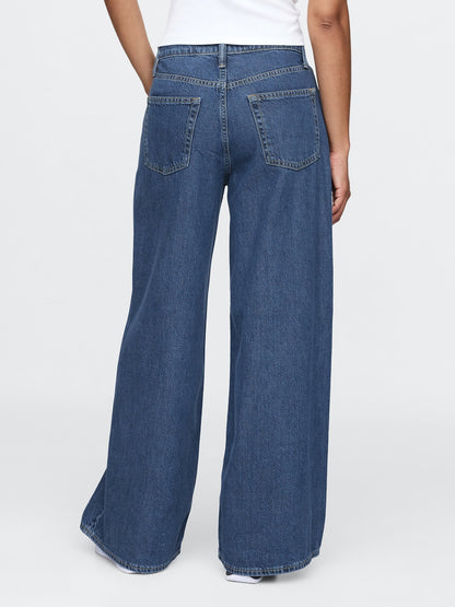 Mavi Mid Rise Ultrasoft Baggy Jean Pantolon
