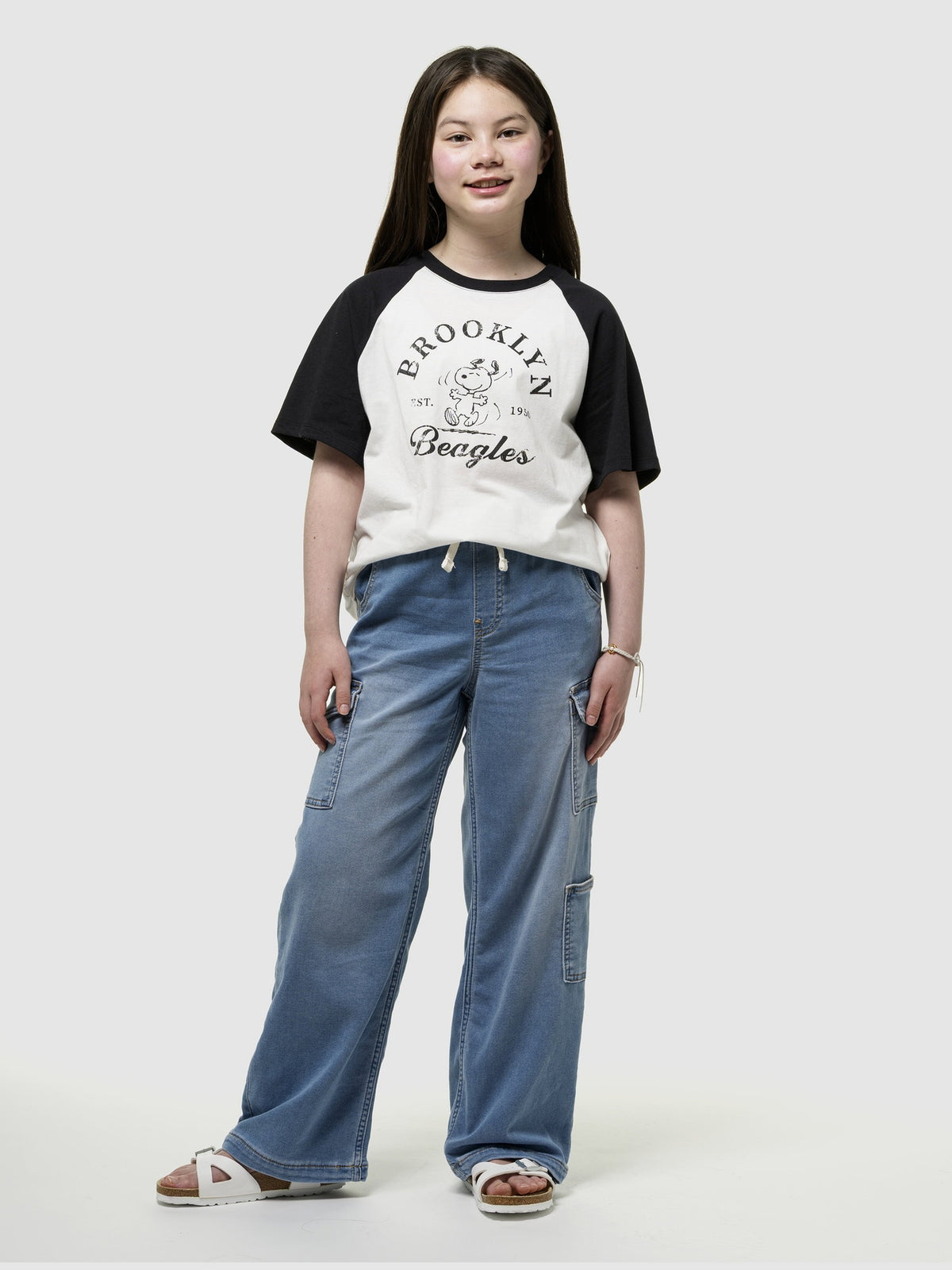 Mavi High Rise Wide-leg Kargo Pull-on Jean Pantolon