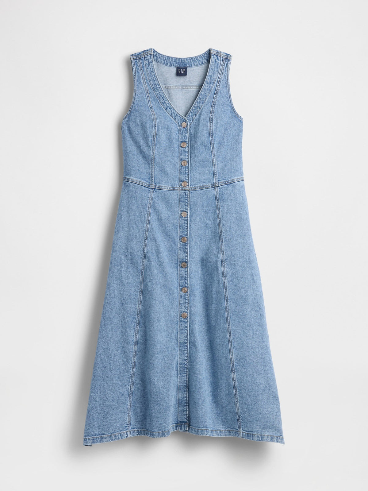 Mavi Denim Midi Elbise