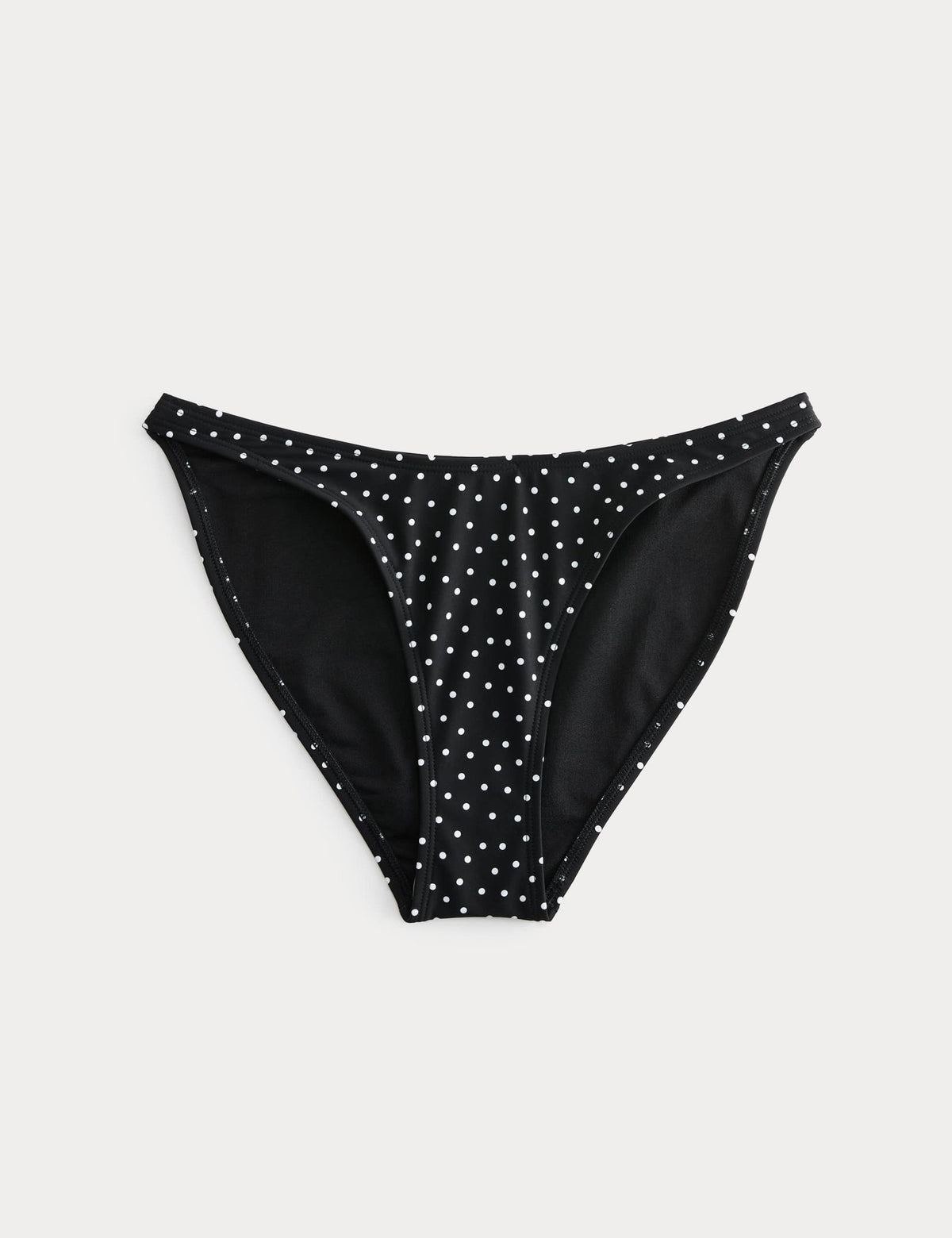 Puantiyeli Yüksek Bel Bikini Altı