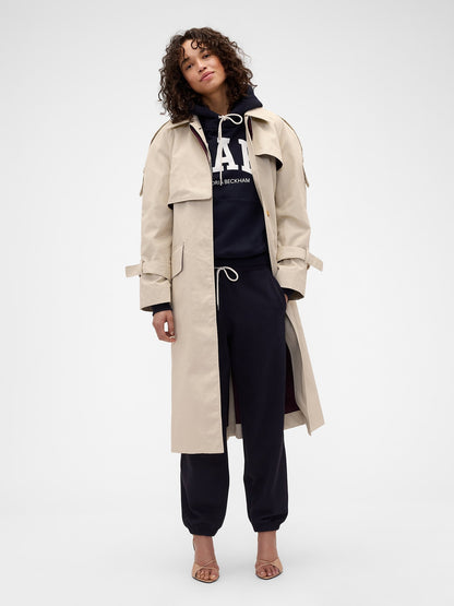 Lacivert Gap × Victoria Beckham Heavyweight Fransız Havlu Kumaş Jogger Eşofman Altı
