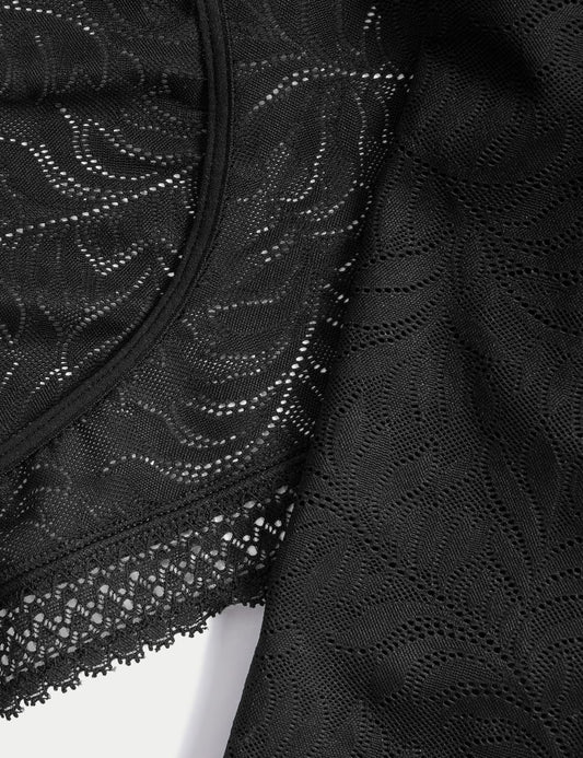 Flexifit™ Düşük Sıkılıkta Dantel Detaylı Bolero
