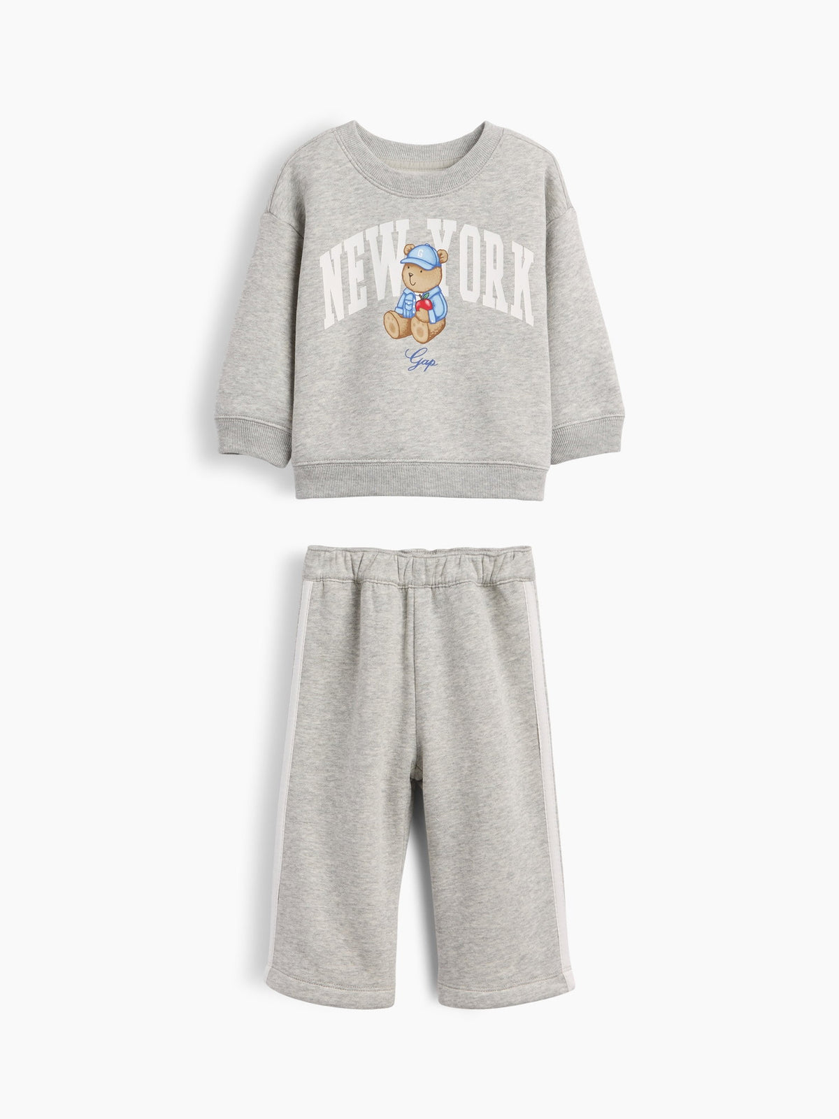 Krem Baby Vintagesoft Brannan Bear Sweat Set