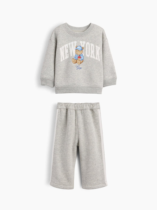 Krem Baby Vintagesoft Brannan Bear Sweat Set