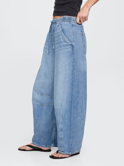 Mavi Mid Rise Ultrasoft Horseshoe Jean Pantolon