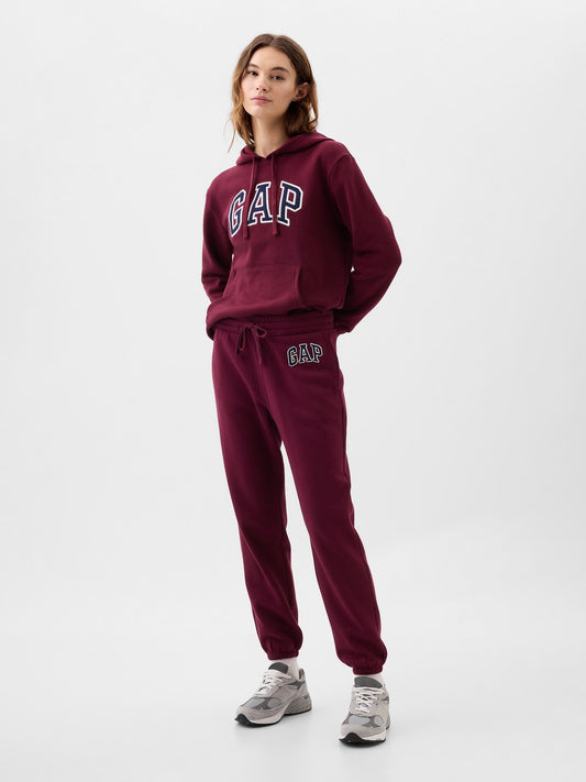 Bordo Gap Logo Jogger Fleece Eşofman Altı