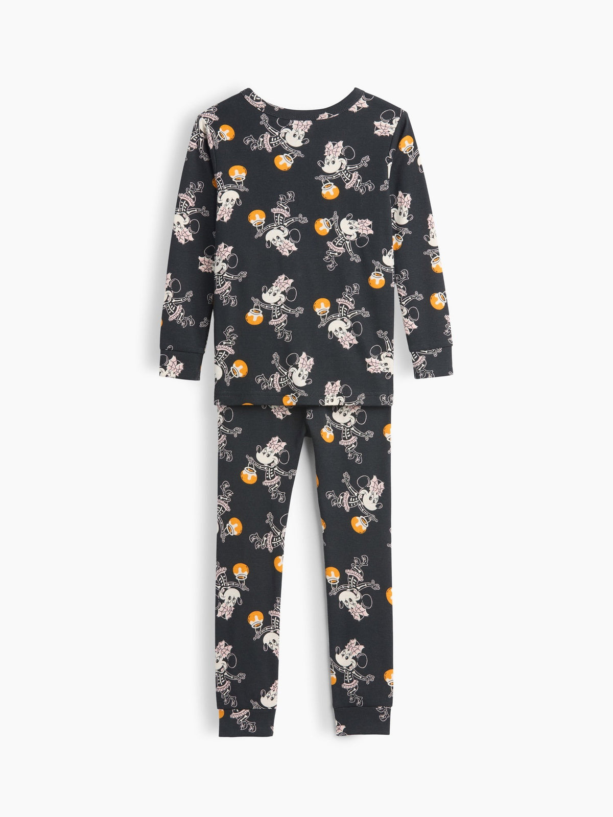 Siyah Disney Minnie Mouse Baskılı Pijama Takımı