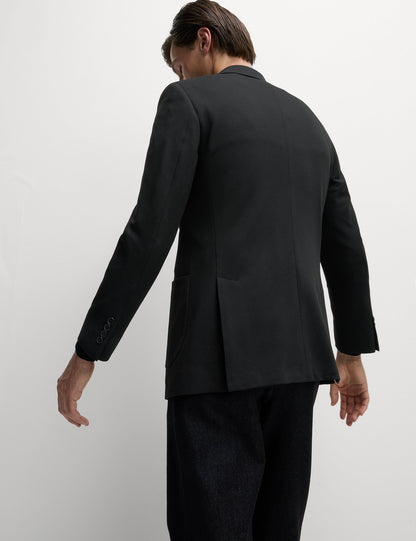 Tailored Fit Jersey Dokulu Blazer Ceket