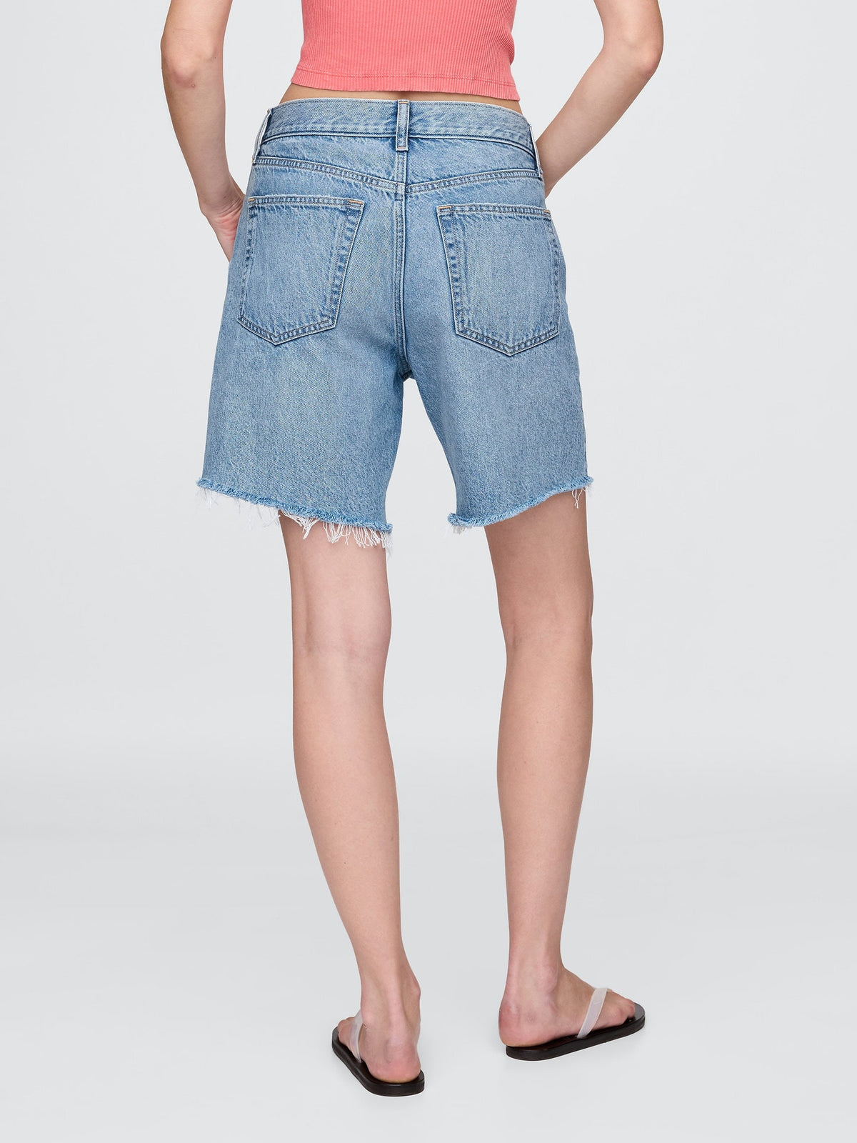 Mavi 8 Mid Rise '90s Loose Denim Bermuda Şort