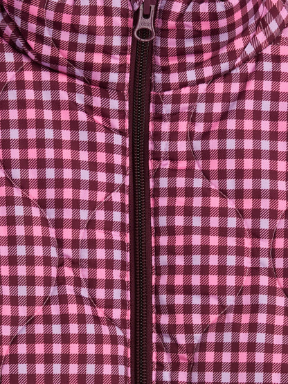 Pembe Relaxed Puffer Şişme Ceket