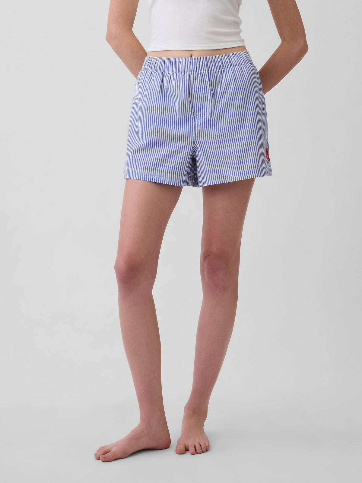 Mavi Robert Indiana Love Poplin Pijama Boxer Şort
