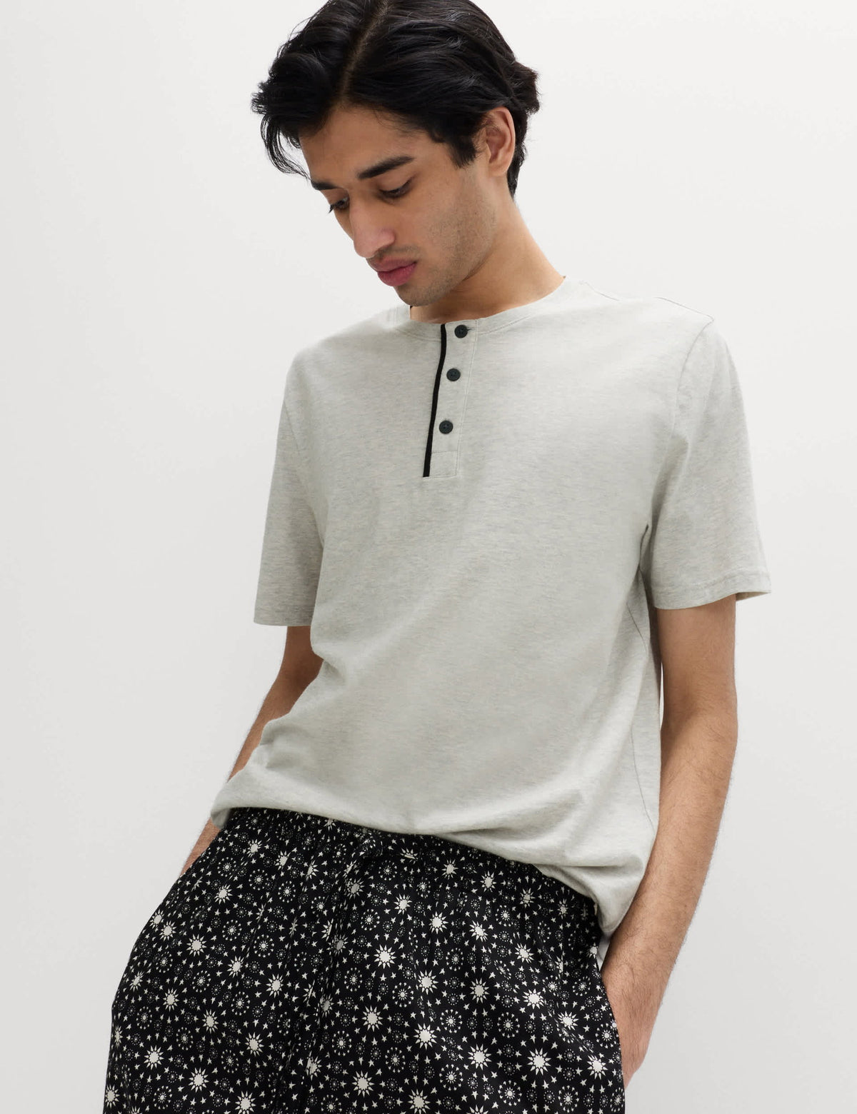 Desenli Pijama Takımı