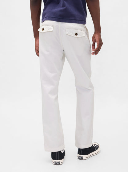 Beyaz Relaxed Straight Pantolon Jean