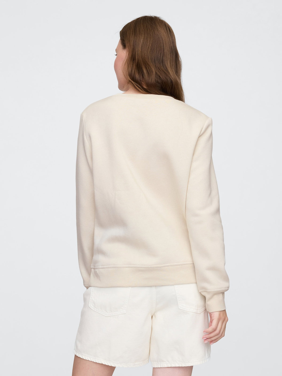 Lacivert Relaxed Gap Logo Sweatshirt