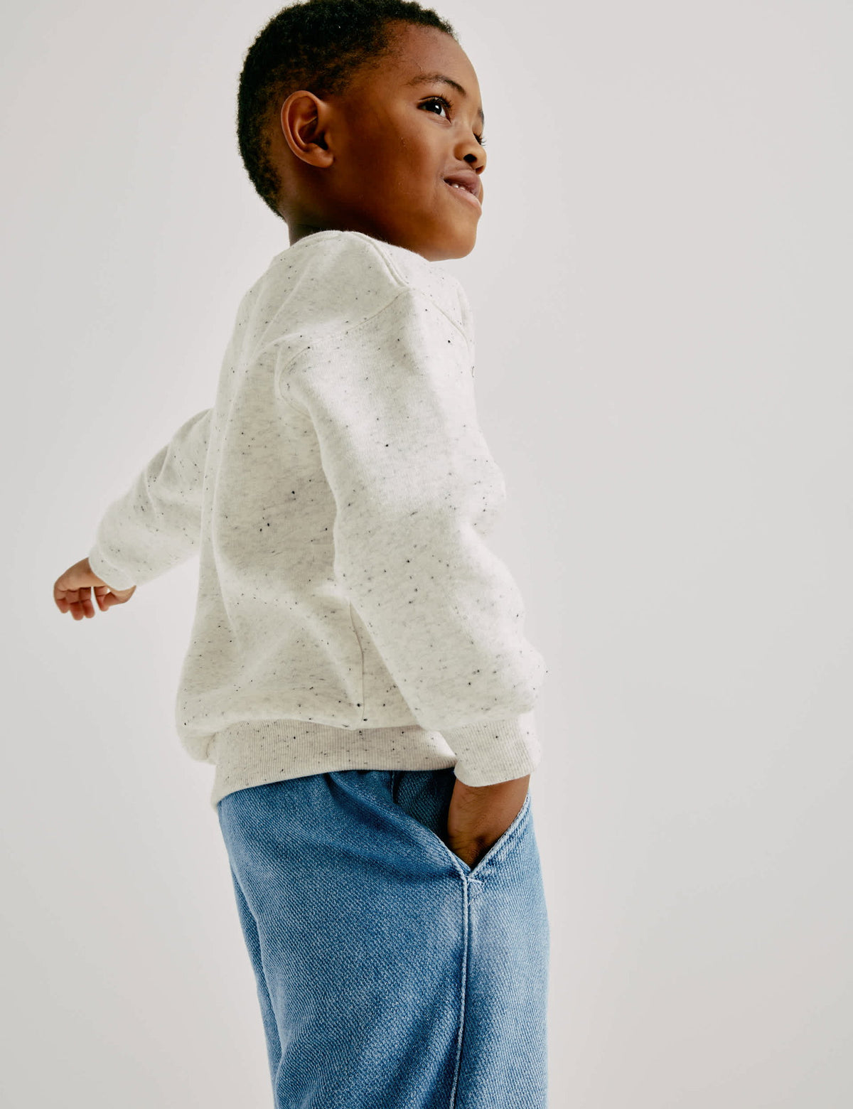 Relaxed Denim Kargo Jean (2-8 Yaş)