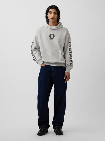 Gri Robert Indiana Vintagesoft Grafik Sweatshirt