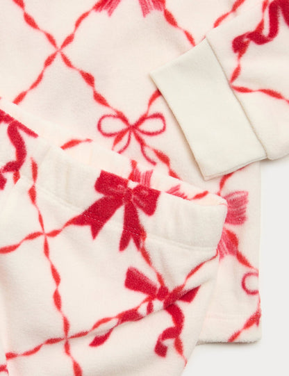 Kurdele Desenli Pijama Takımı (1-16 Yaş)