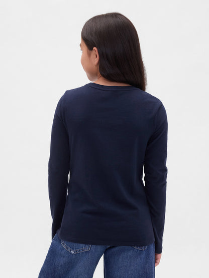 Lacivert Gap Logo T-shirt
