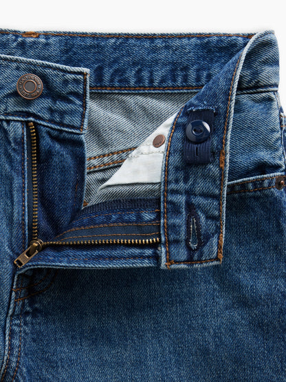 Koyu Mavi '90s Loose Jean Pantolon