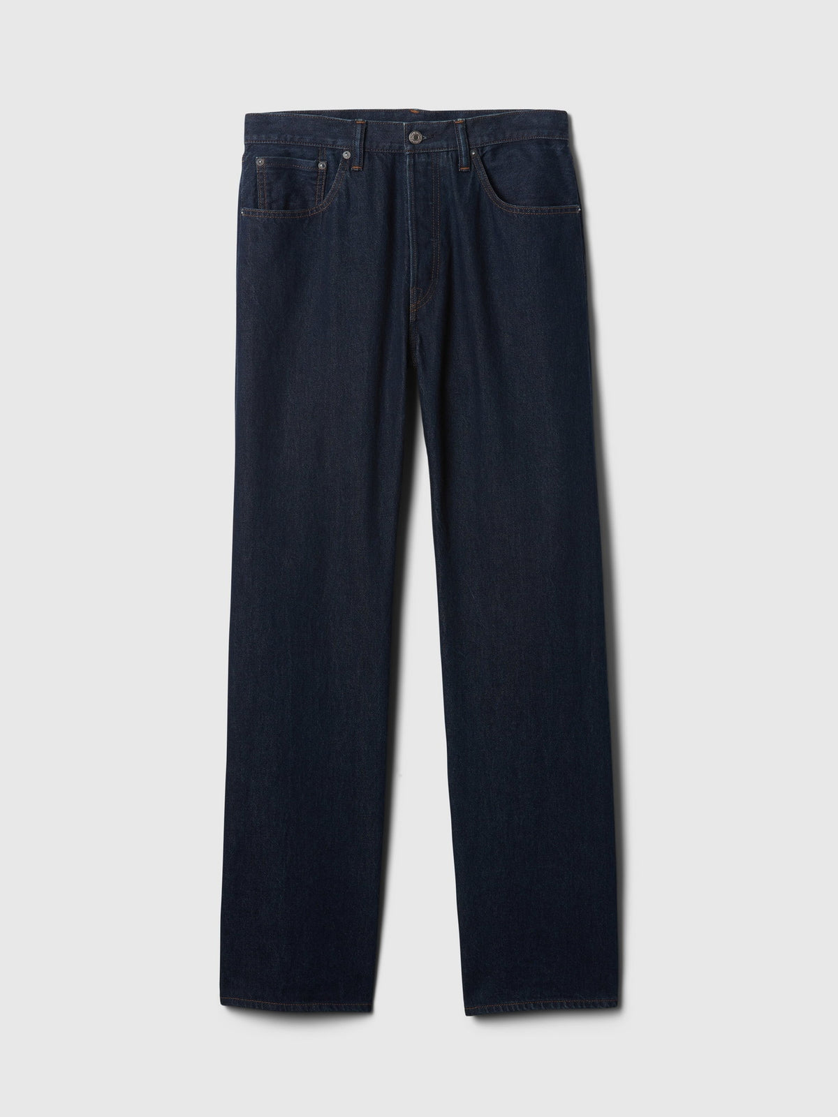 Koyu Mavi Baggy Jean Pantolon