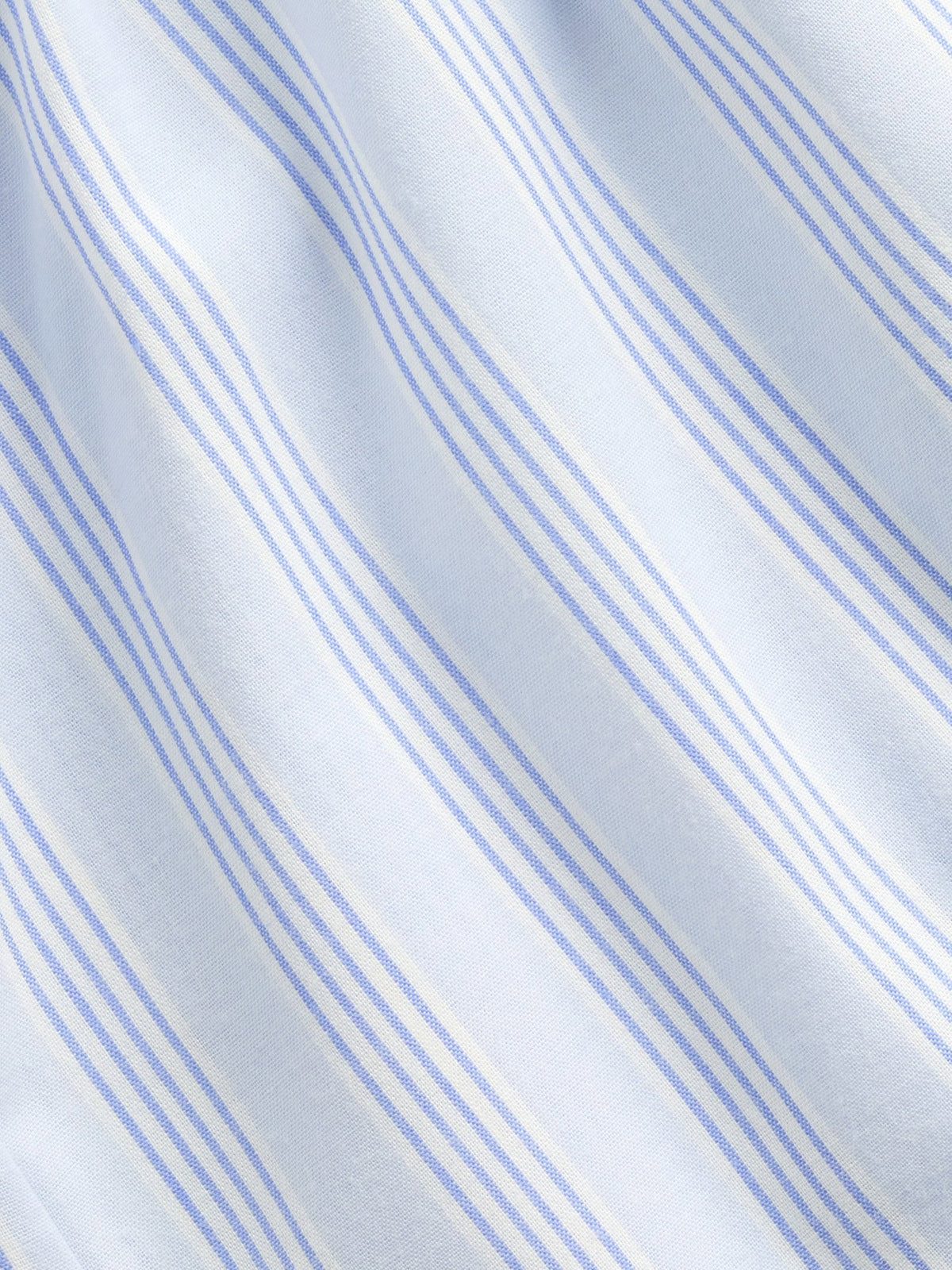 Açık Mavi Recycled Poplin Pijama Boxer Şort