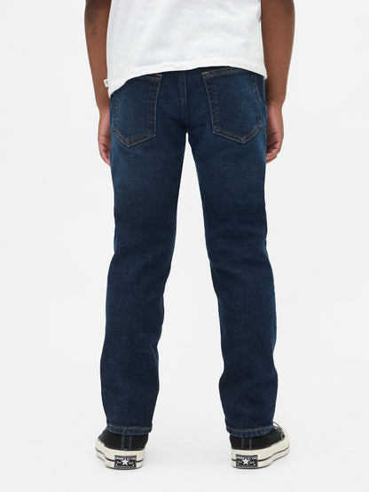 Koyu Mavi Kids Slim Jean Pantolon