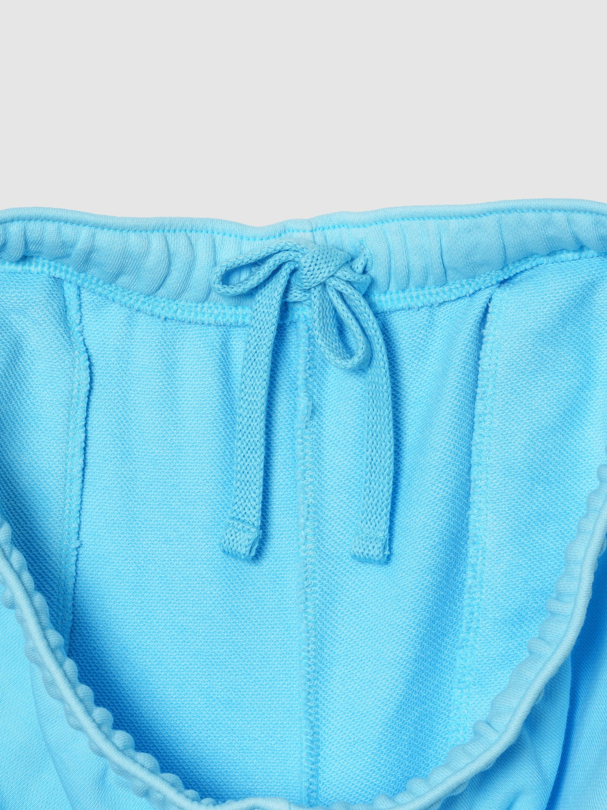 Açık Mavi Gap Logo Fransız Havlu Kumaş Wide-leg Joggers