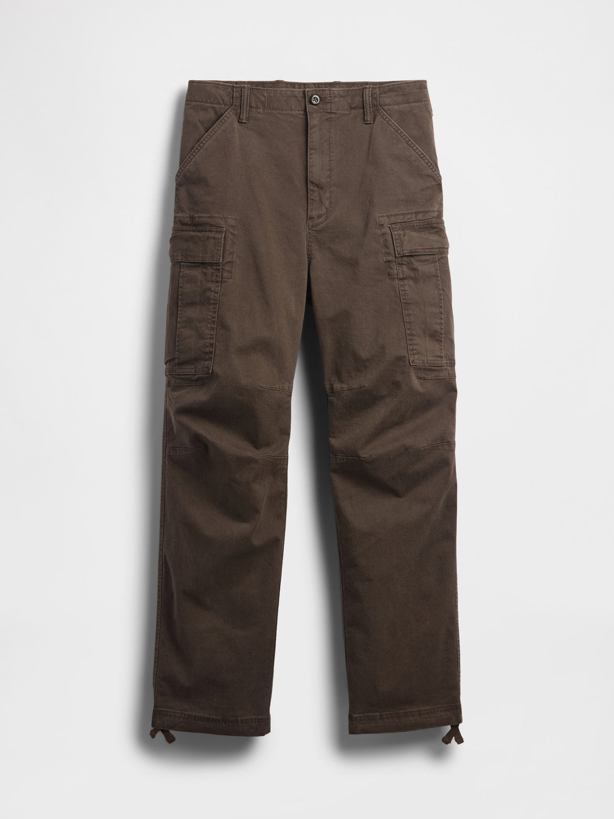 Kahverengi Baggy Kargo Pantolon