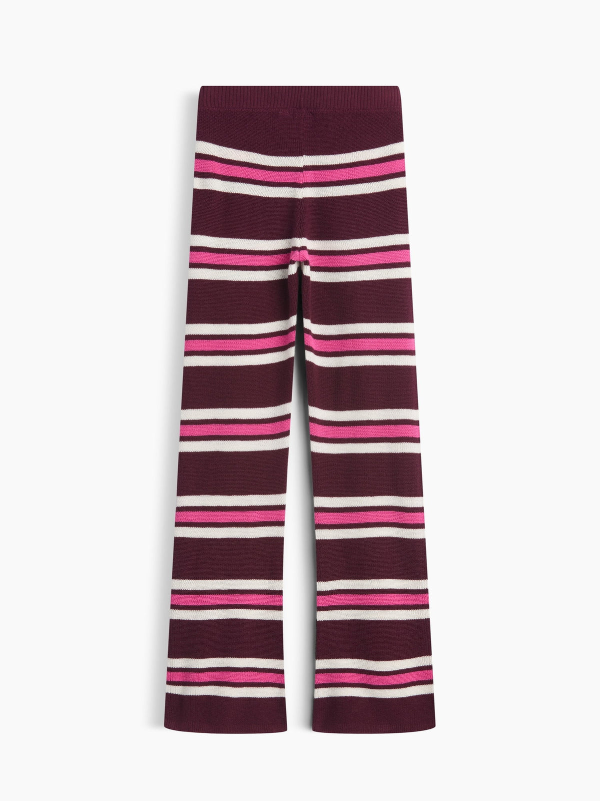 Bordo Pull-on Flare Pantolon