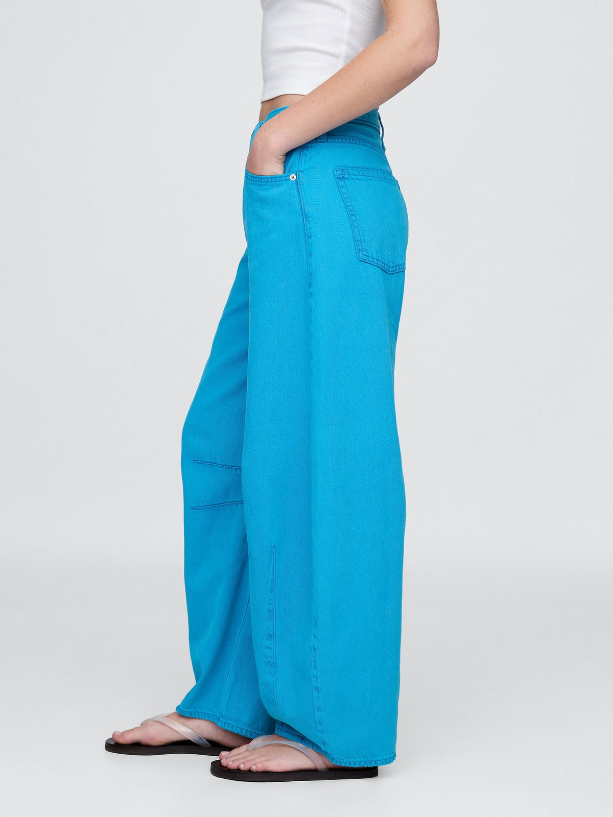 Mavi High Rise Ultrasoft Horseshoe Jean Pantolon