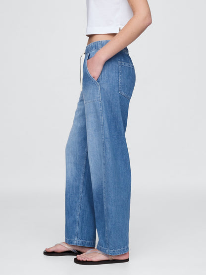 Mavi High Rise Kolay Barrel Jean Pantolon
