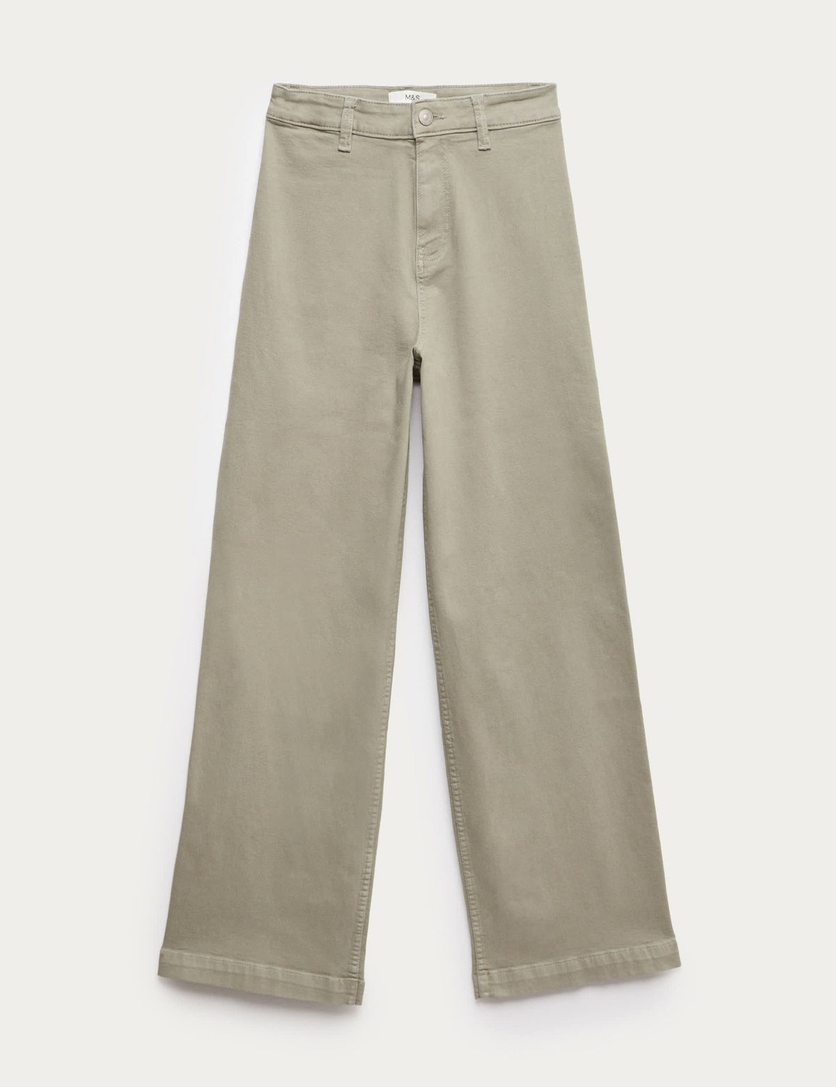 Yüksek Bel Wide Leg Grazer Jean