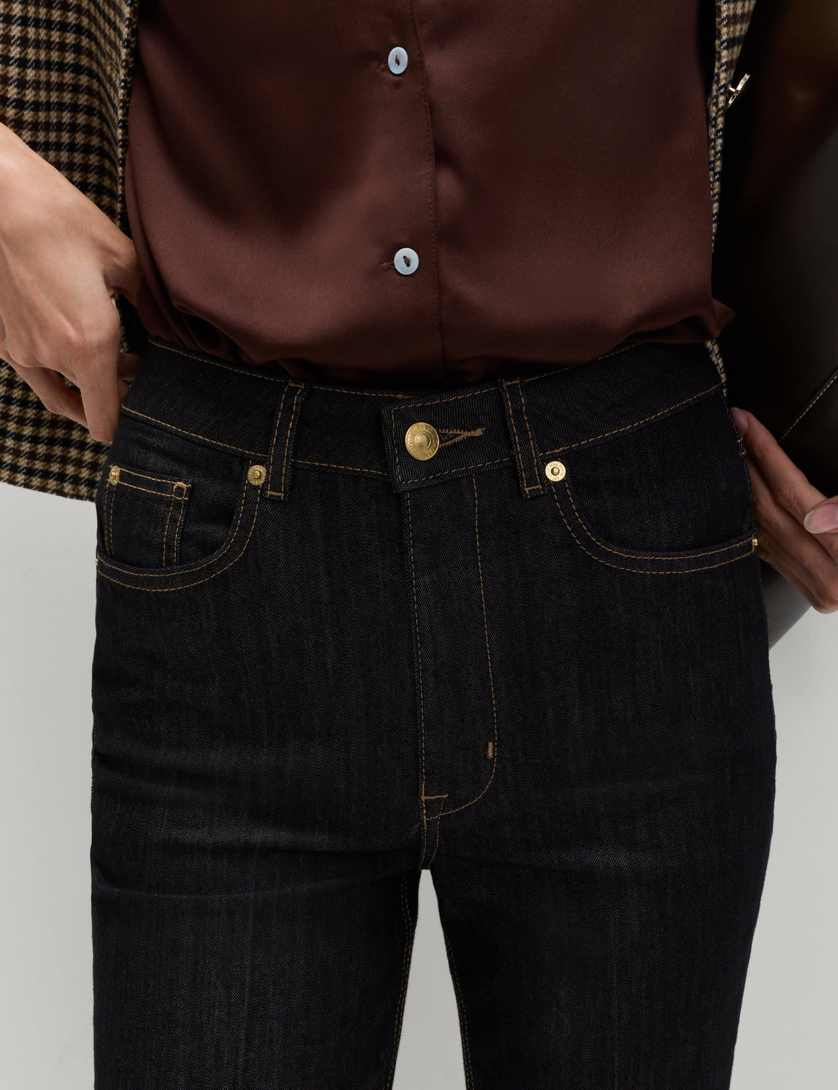 Harper Yüksek Bel Cigarette Fit Jean Pantolon