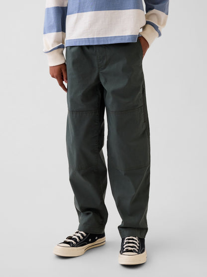 Koyu Yeşil Double-knee Quick-dry Pantolon