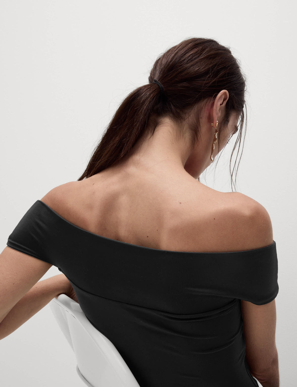Regular Fit Düğümlü Body