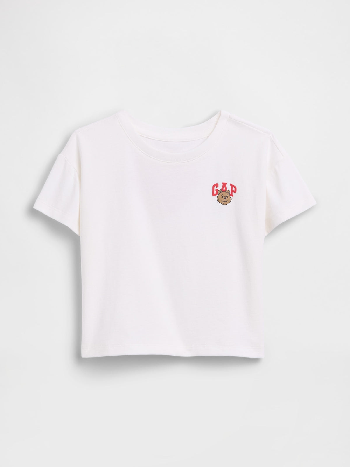 Beyaz Brannan Bear Gap Logo T-shirt