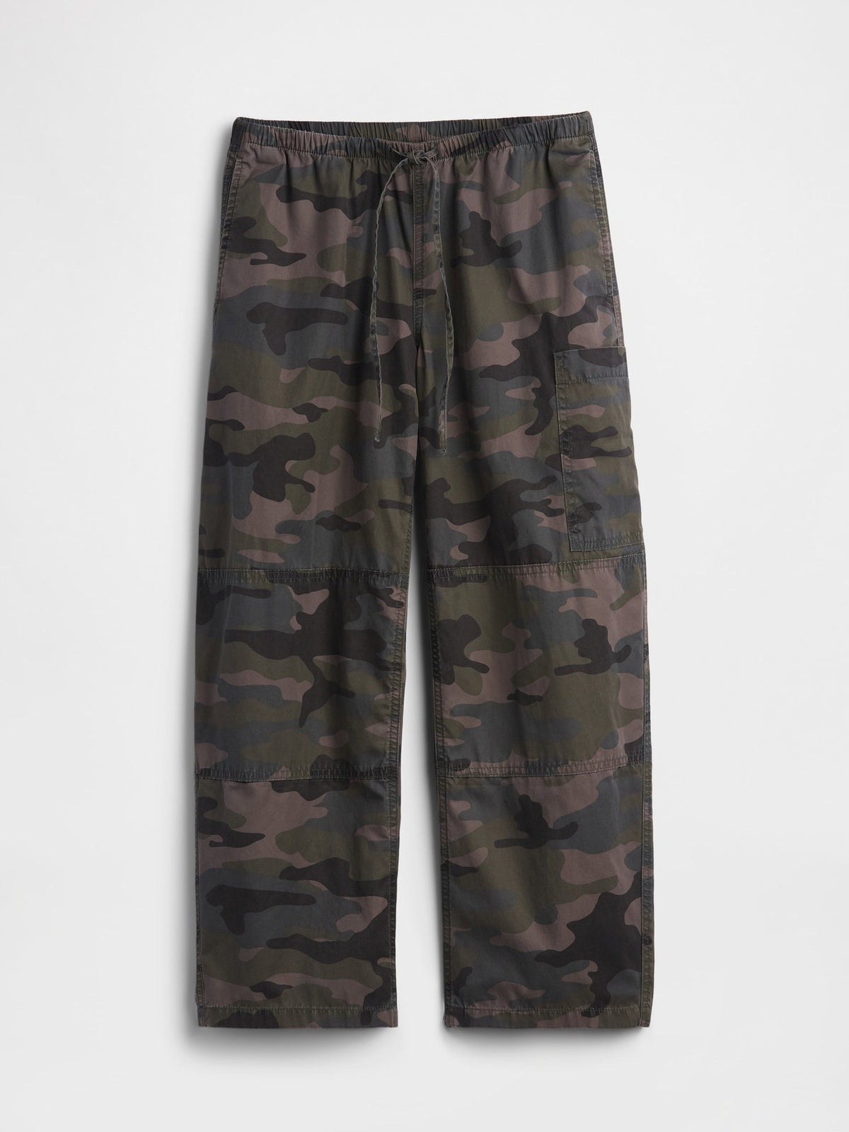 Kamuflaj Mid Rise Twill Easy Barrel Utility Pantolon