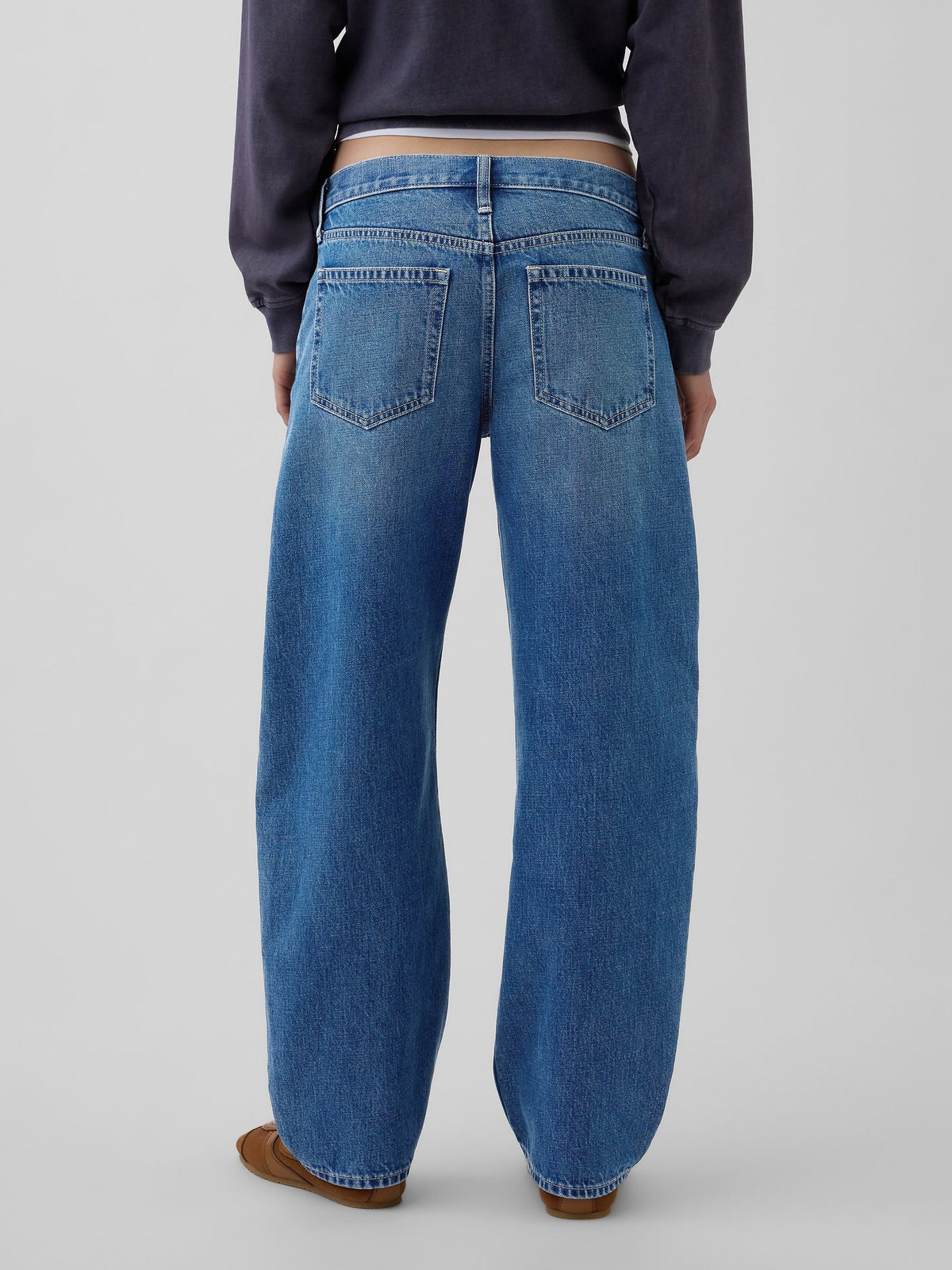Mavi Low Rise Barrel Jean Pantolon