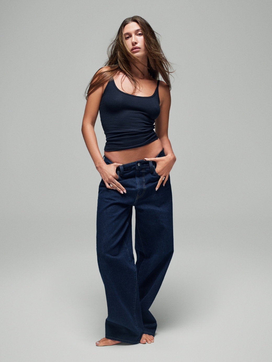 Açık Mavi The Hailey Extra Baggy Jean